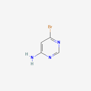 molecular formula C4H4BrN3 B581339 6-Bromopyrimidin-4-amine CAS No. 1159818-57-1
