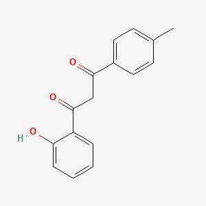 molecular formula C16H14O3 B5813496 1-(2-hydroxyphenyl)-3-(4-methylphenyl)-1,3-propanedione CAS No. 5067-22-1