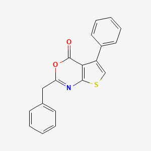 2-benzyl-5-phenyl-4H-thieno[2,3-d][1,3]oxazin-4-one