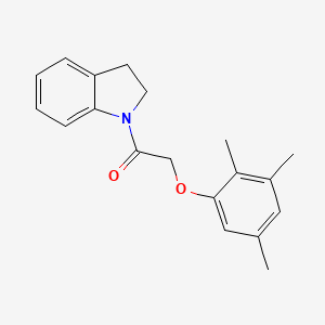 molecular formula C19H21NO2 B5813583 1-[(2,3,5-trimethylphenoxy)acetyl]indoline 