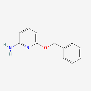 molecular formula C12H12N2O B581361 2-氨基-6-苄氧基吡啶 CAS No. 1174626-28-8