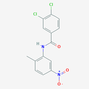 3,4-dichloro-N-(2-methyl-5-nitrophenyl)benzamide