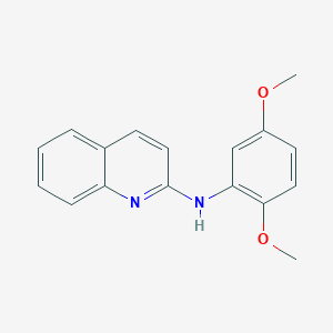 molecular formula C17H16N2O2 B5813731 N-(2,5-dimethoxyphenyl)-2-quinolinamine 