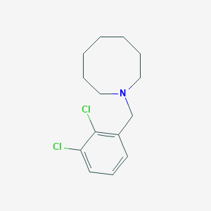 molecular formula C14H19Cl2N B5813776 1-(2,3-dichlorobenzyl)azocane 