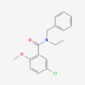 N-benzyl-5-chloro-N-ethyl-2-methoxybenzamide