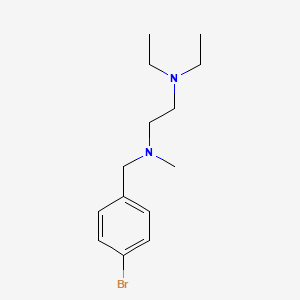 molecular formula C14H23BrN2 B5813873 (4-bromobenzyl)[2-(diethylamino)ethyl]methylamine 