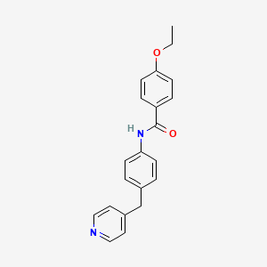 4-ethoxy-N-[4-(4-pyridinylmethyl)phenyl]benzamide