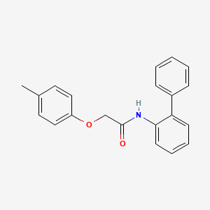 N-2-biphenylyl-2-(4-methylphenoxy)acetamide