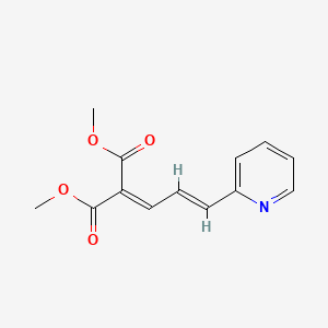 dimethyl [3-(2-pyridinyl)-2-propen-1-ylidene]malonate