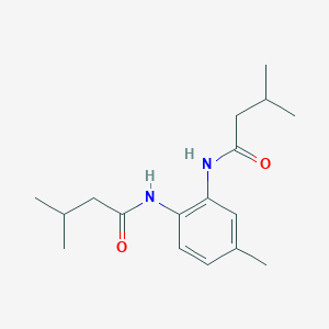 N,N'-(4-methyl-1,2-phenylene)bis(3-methylbutanamide)