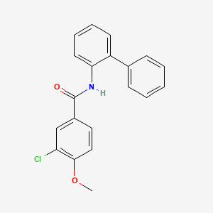 N-2-biphenylyl-3-chloro-4-methoxybenzamide