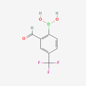 (2-Formyl-4-(trifluoromethyl)phenyl)boronic acid