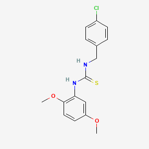 N-(4-chlorobenzyl)-N'-(2,5-dimethoxyphenyl)thiourea