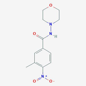 3-methyl-N-4-morpholinyl-4-nitrobenzamide