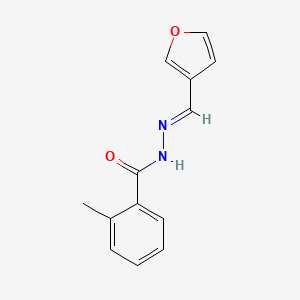 N'-(3-furylmethylene)-2-methylbenzohydrazide