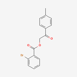 2-(4-methylphenyl)-2-oxoethyl 2-bromobenzoate