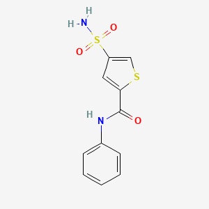 4-(aminosulfonyl)-N-phenyl-2-thiophenecarboxamide