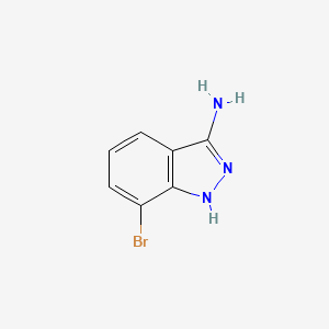 molecular formula C7H6BrN3 B581494 7-Bromo-1H-indazol-3-amine CAS No. 1234616-28-4