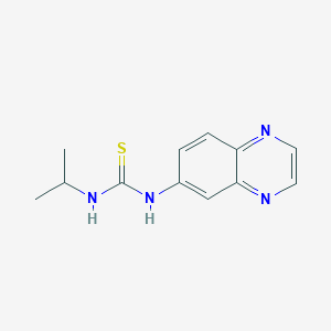 N-isopropyl-N'-6-quinoxalinylthiourea