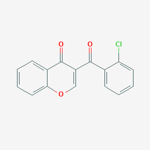 3-(2-chlorobenzoyl)-4H-chromen-4-one