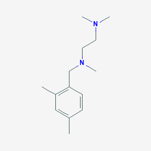 molecular formula C14H24N2 B5815232 N-(2,4-dimethylbenzyl)-N,N',N'-trimethyl-1,2-ethanediamine 