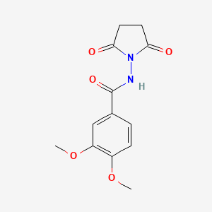 N-(2,5-dioxo-1-pyrrolidinyl)-3,4-dimethoxybenzamide