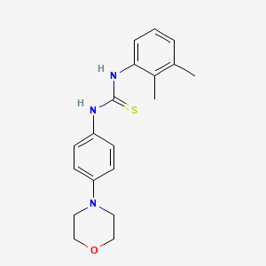 N-(2,3-dimethylphenyl)-N'-[4-(4-morpholinyl)phenyl]thiourea