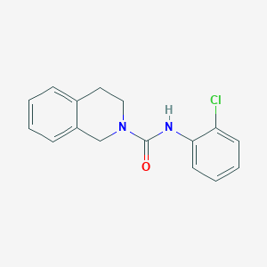 N-(2-chlorophenyl)-3,4-dihydro-2(1H)-isoquinolinecarboxamide