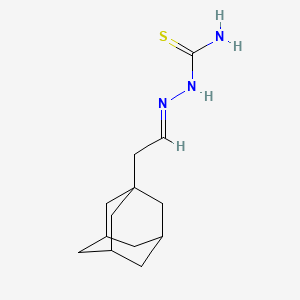 molecular formula C13H21N3S B5815550 1-adamantylacetaldehyde thiosemicarbazone 