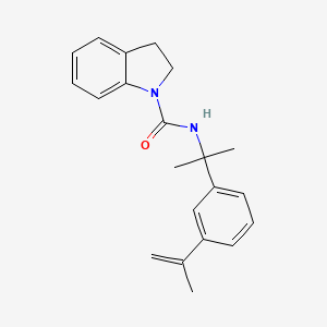 N-[1-(3-isopropenylphenyl)-1-methylethyl]-1-indolinecarboxamide