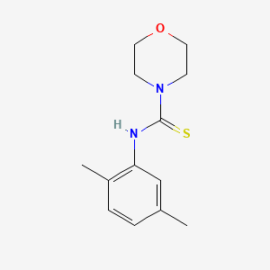 molecular formula C13H18N2OS B5815818 N-(2,5-dimethylphenyl)-4-morpholinecarbothioamide 
