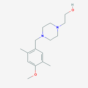 2-[4-(4-methoxy-2,5-dimethylbenzyl)-1-piperazinyl]ethanol