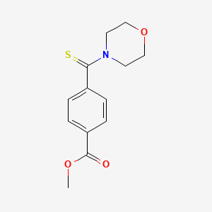 methyl 4-(4-morpholinylcarbonothioyl)benzoate