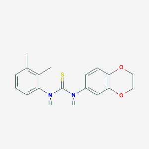 N-(2,3-dihydro-1,4-benzodioxin-6-yl)-N'-(2,3-dimethylphenyl)thiourea