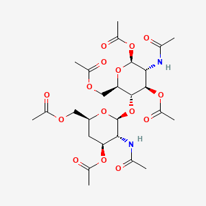 4-Deoxy-|A-D-chitobiose Peracetate