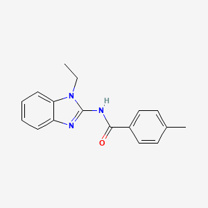 N-(1-ethyl-1H-benzimidazol-2-yl)-4-methylbenzamide