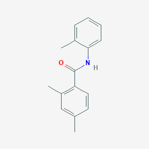 molecular formula C16H17NO B5816357 2,4-dimethyl-N-(2-methylphenyl)benzamide 