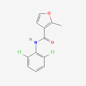 molecular formula C12H9Cl2NO2 B5816501 N-(2,6-dichlorophenyl)-2-methyl-3-furamide 