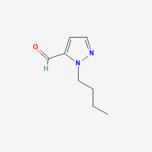 B581654 2-Butylpyrazole-3-carbaldehyde CAS No. 1345472-13-0