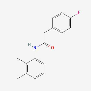 N-(2,3-dimethylphenyl)-2-(4-fluorophenyl)acetamide