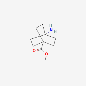 B581668 Methyl 4-aminobicyclo[2.2.2]octane-1-carboxylate CAS No. 135908-33-7