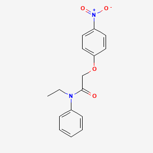 N-ethyl-2-(4-nitrophenoxy)-N-phenylacetamide