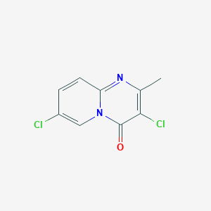 molecular formula C9H6Cl2N2O B5816790 3,7-dichloro-2-methyl-4H-pyrido[1,2-a]pyrimidin-4-one 