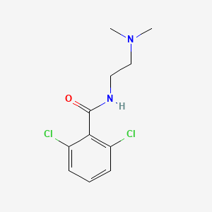 2,6-dichloro-N-[2-(dimethylamino)ethyl]benzamide
