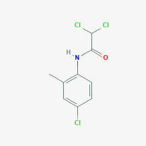 molecular formula C9H8Cl3NO B5817047 2,2-dichloro-N-(4-chloro-2-methylphenyl)acetamide 
