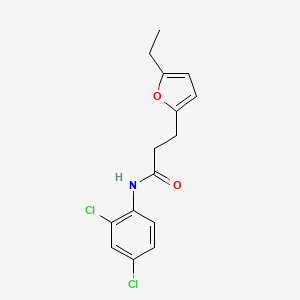 N-(2,4-dichlorophenyl)-3-(5-ethyl-2-furyl)propanamide