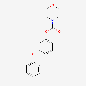 3-phenoxyphenyl 4-morpholinecarboxylate