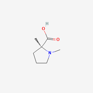 B581732 (2S)-1,2-dimethylpyrrolidine-2-carboxylic acid CAS No. 1268519-85-2