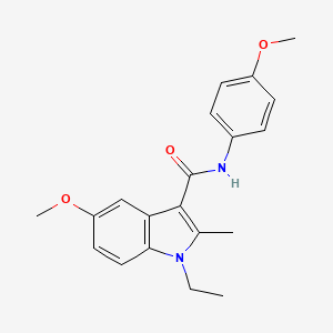 1-ethyl-5-methoxy-N-(4-methoxyphenyl)-2-methyl-1H-indole-3-carboxamide