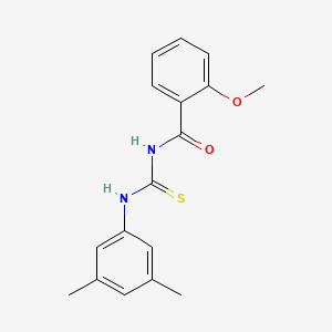 N-{[(3,5-dimethylphenyl)amino]carbonothioyl}-2-methoxybenzamide